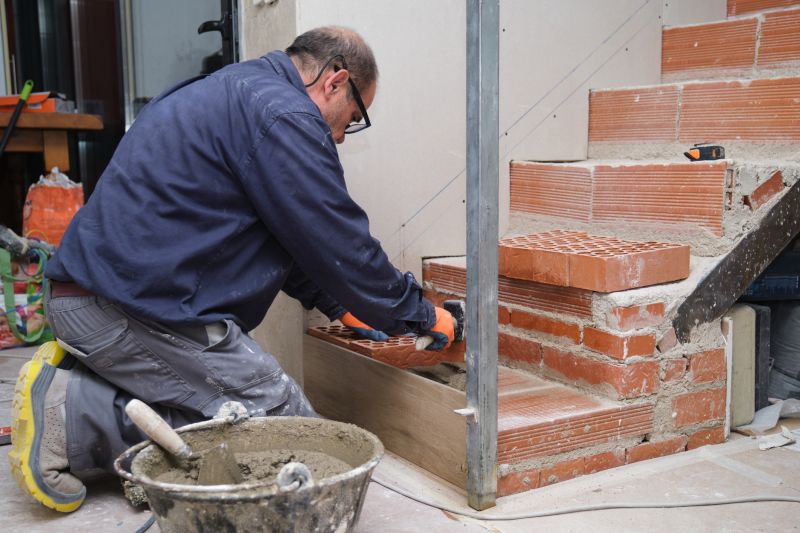 Deck Masonry Installation