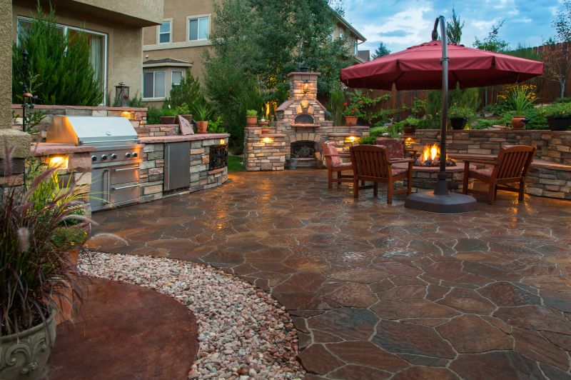 Outdoor Masonry Patios